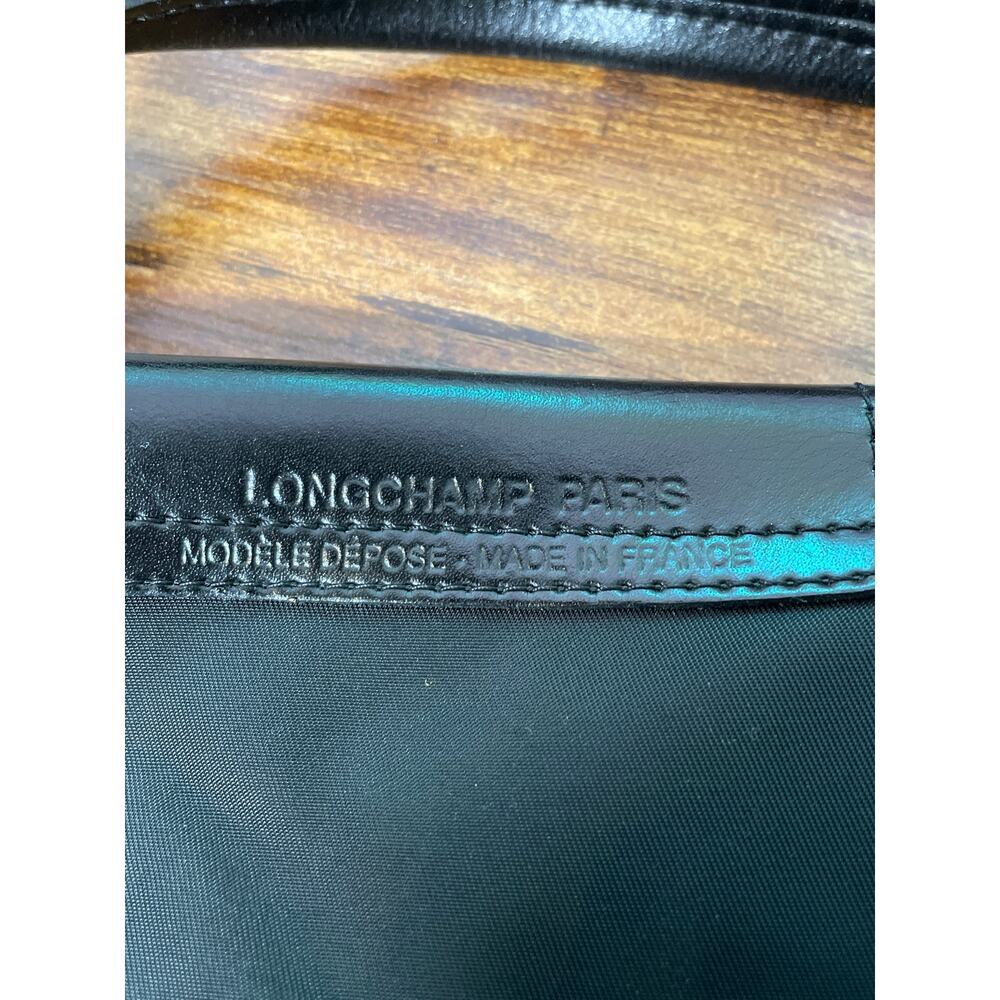 LONGCHAMP Le Pliage Depose XS Top Handle Handbag All Black Lightweight Bag - Picture 5 of 10